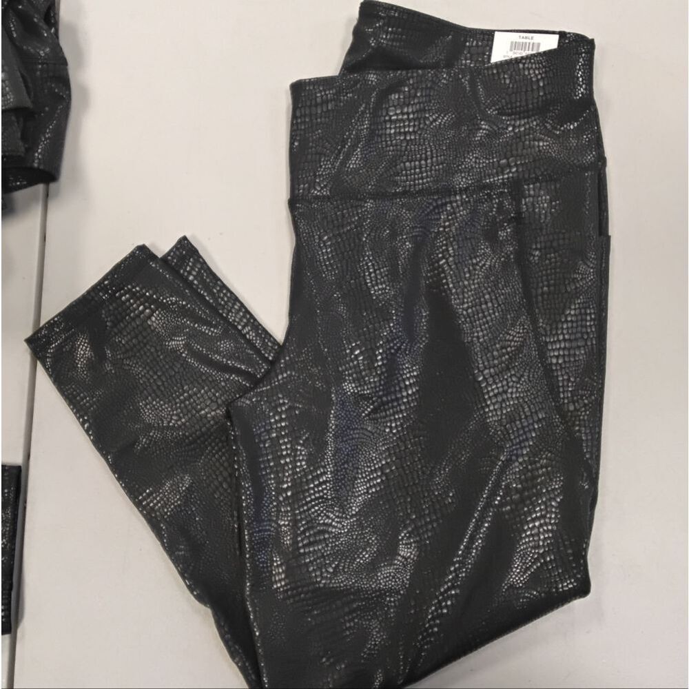 Ideology Black Animal Print Leggings